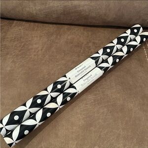 Black Moroccan Bone Inlay Tile Wallpaper